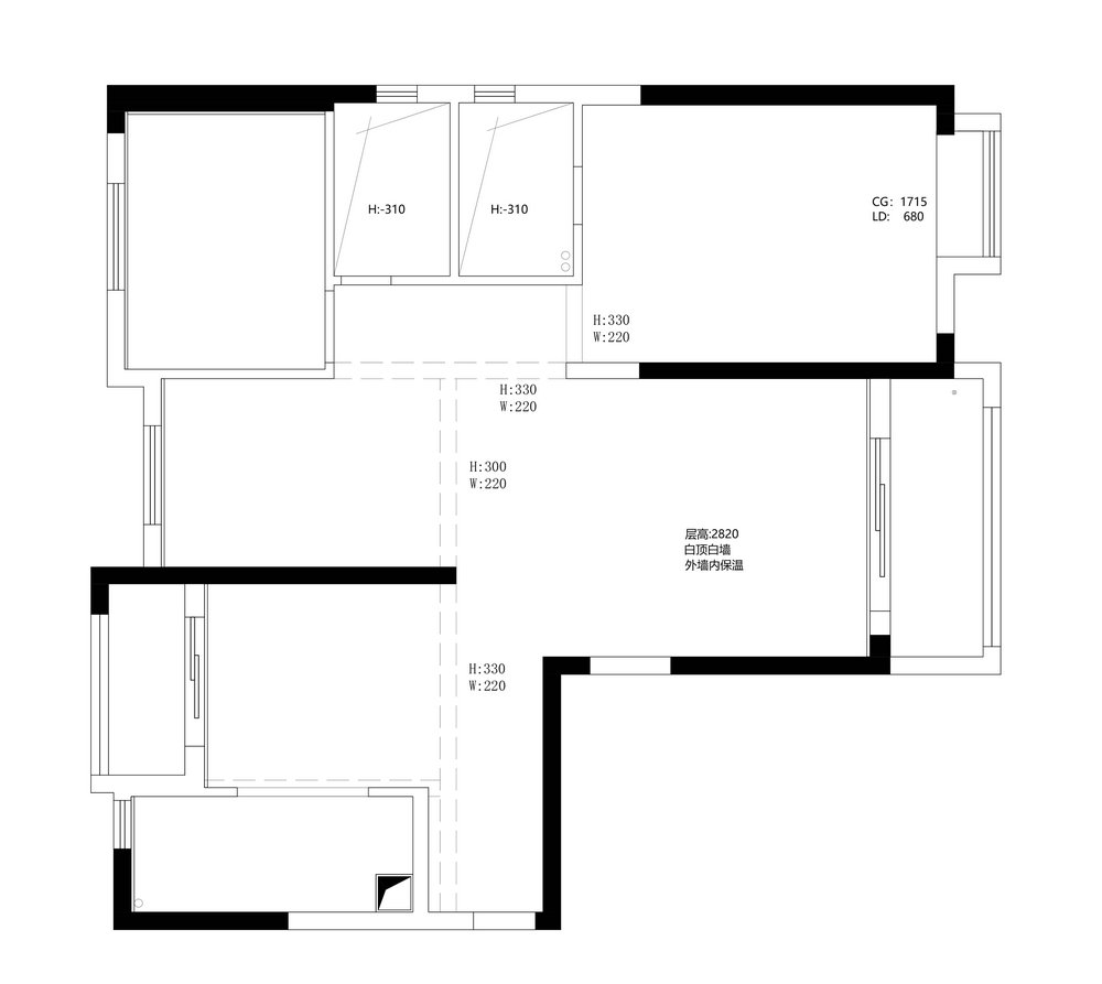 江城雅居現代極簡風格裝修效果圖 江城雅居現代極簡風格裝修效果圖