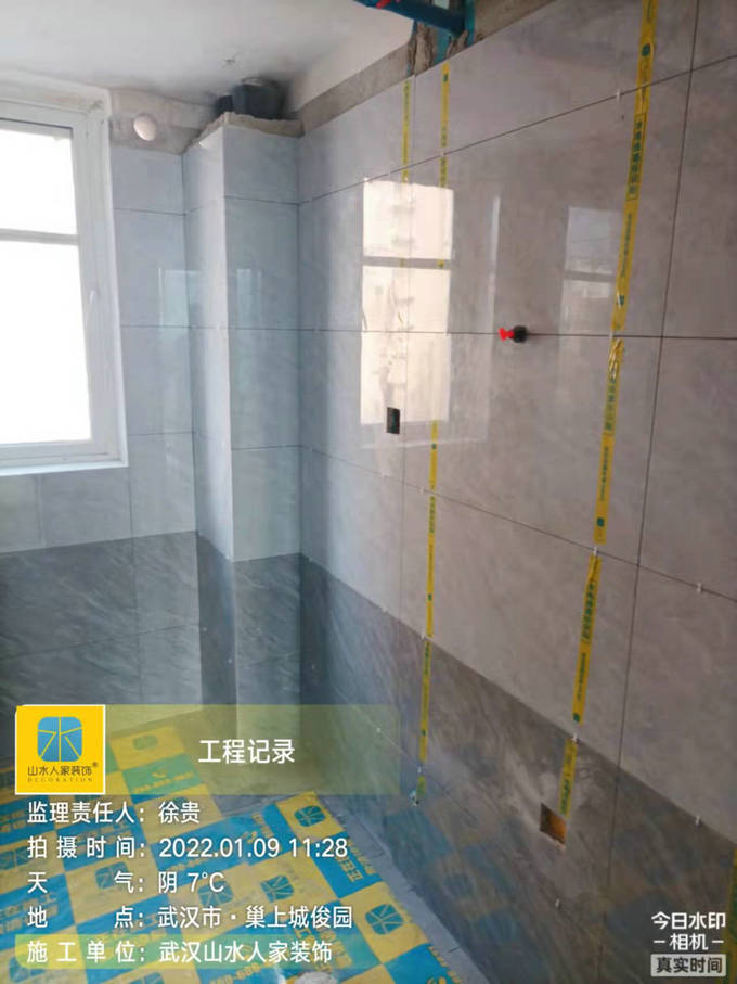 巢上城俊園裝修工地泥木工程驗(yàn)收