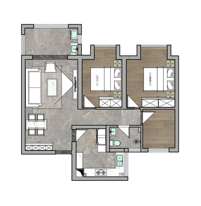 聯(lián)投花山郡現(xiàn)代簡約風(fēng)格裝修效果圖 聯(lián)投花山郡現(xiàn)代簡約風(fēng)格裝修效果圖