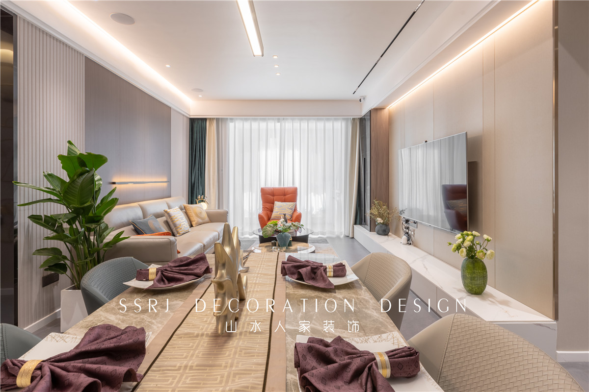 復(fù)地海上?，F(xiàn)代風(fēng)格裝修效果圖