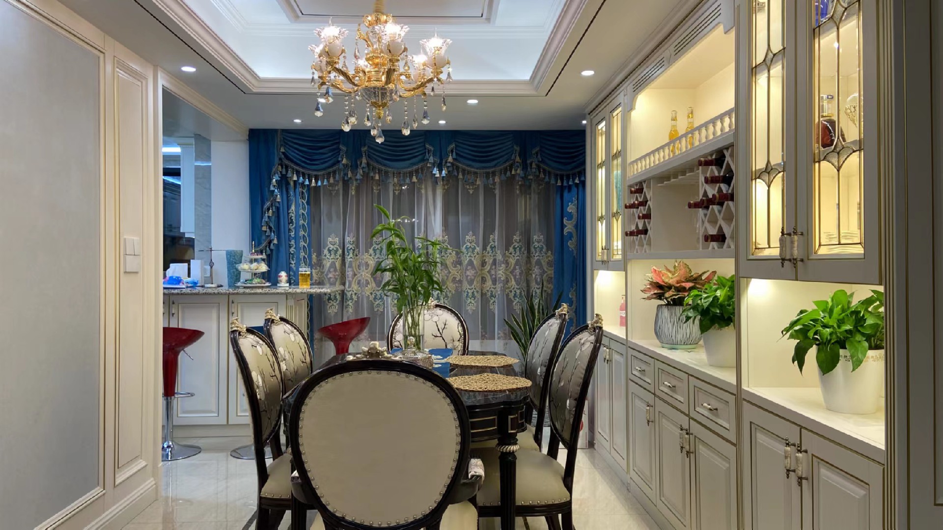 興華御水瀾灣180平新古典風(fēng)格裝修效果圖 興華御水瀾灣180平新古典風(fēng)格裝修效果圖