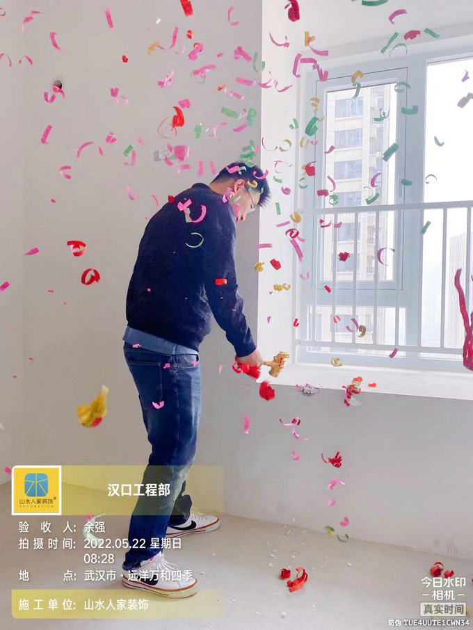 恭賀遠(yuǎn)洋萬(wàn)和四季鄭先生裝修開(kāi)工大吉