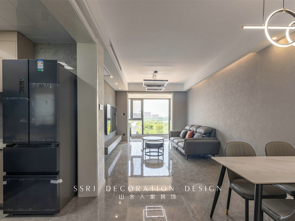 融創(chuàng)城90平現(xiàn)代風(fēng)格裝修效果圖 融創(chuàng)城90平現(xiàn)代風(fēng)格裝修效果圖