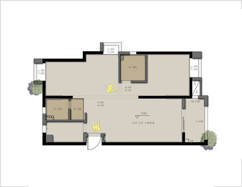 華潤翡翠城北歐風格裝修效果圖 華潤翡翠城北歐風格裝修效果圖