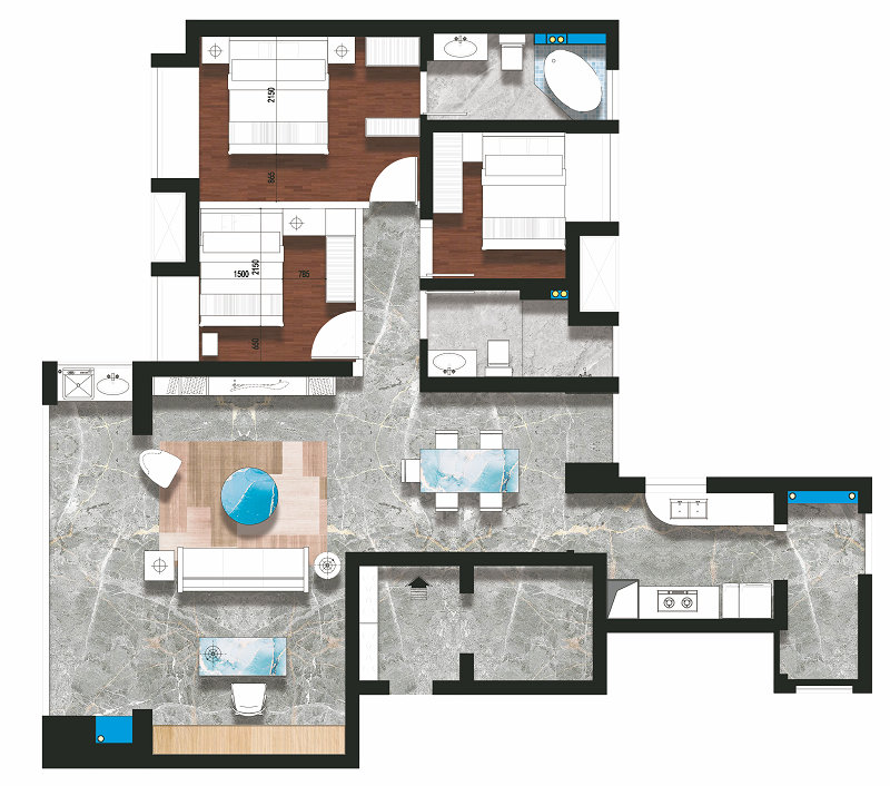 龍湖春江酈城現(xiàn)代風(fēng)格裝修效果圖 龍湖春江酈城現(xiàn)代風(fēng)格裝修效果圖