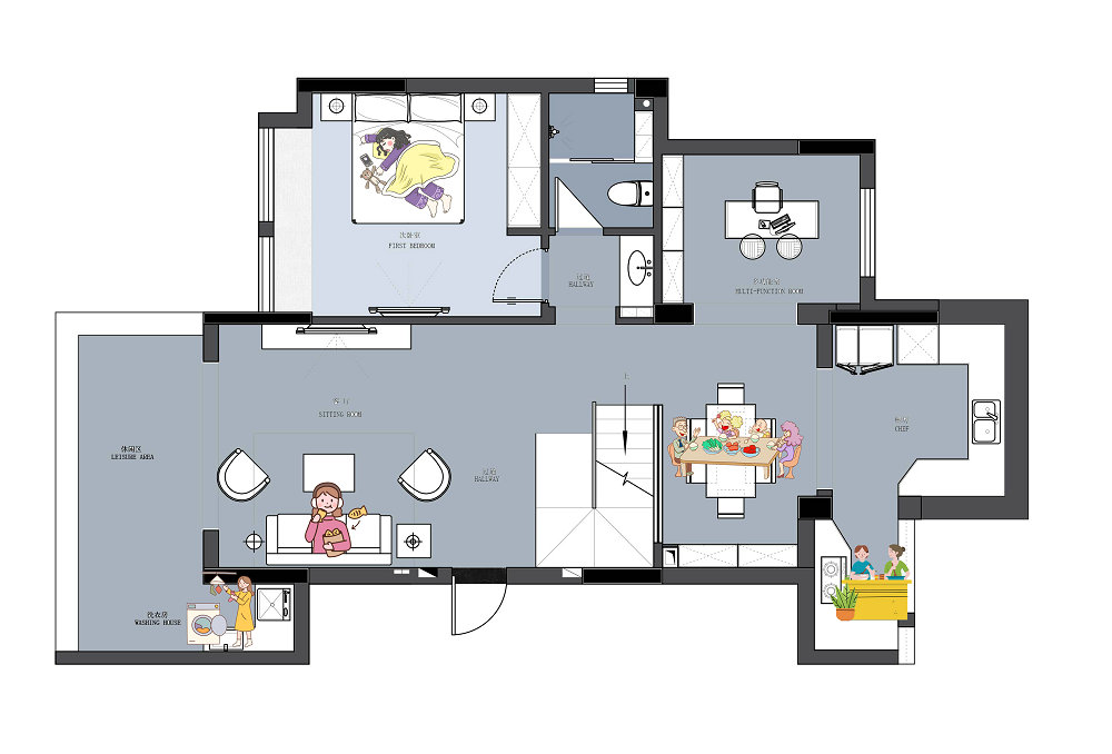 聯(lián)投金色港灣美式風(fēng)格裝修效果圖 聯(lián)投金色港灣美式風(fēng)格裝修效果圖