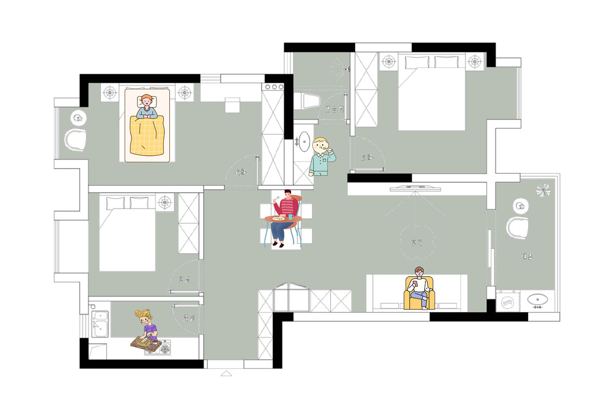 南益名悅?cè)A府極簡風(fēng)格裝修效果圖 南益名悅?cè)A府極簡風(fēng)格裝修效果圖