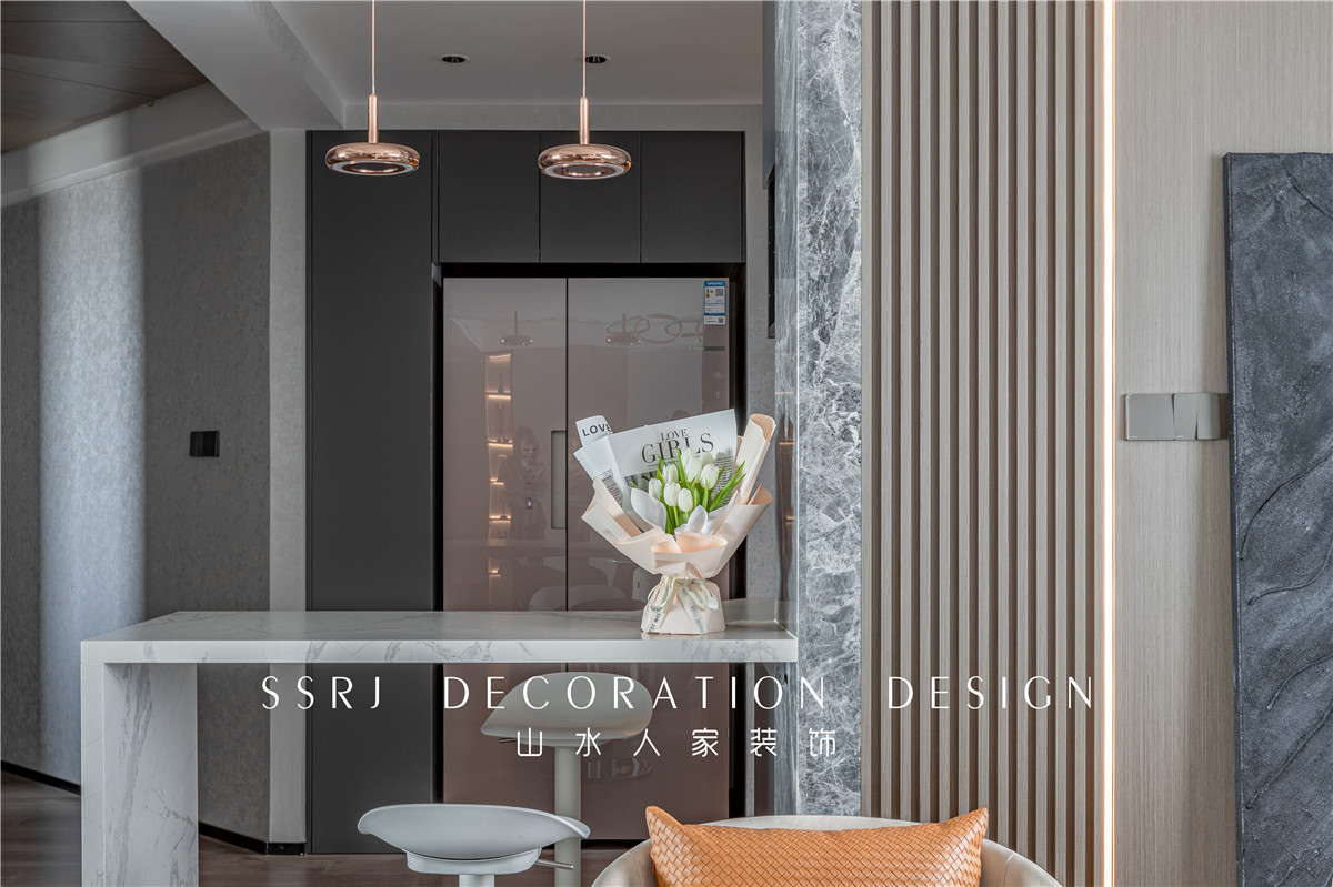 世紀江尚意式輕奢風格裝修效果圖