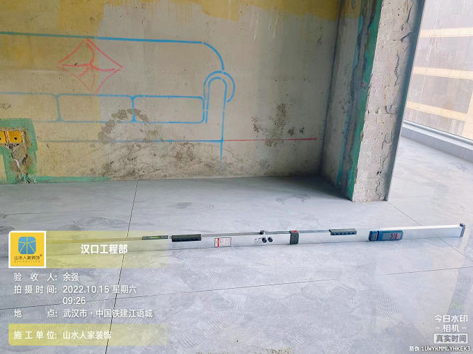 鐵建江語(yǔ)城裝修工地泥木工程驗(yàn)收