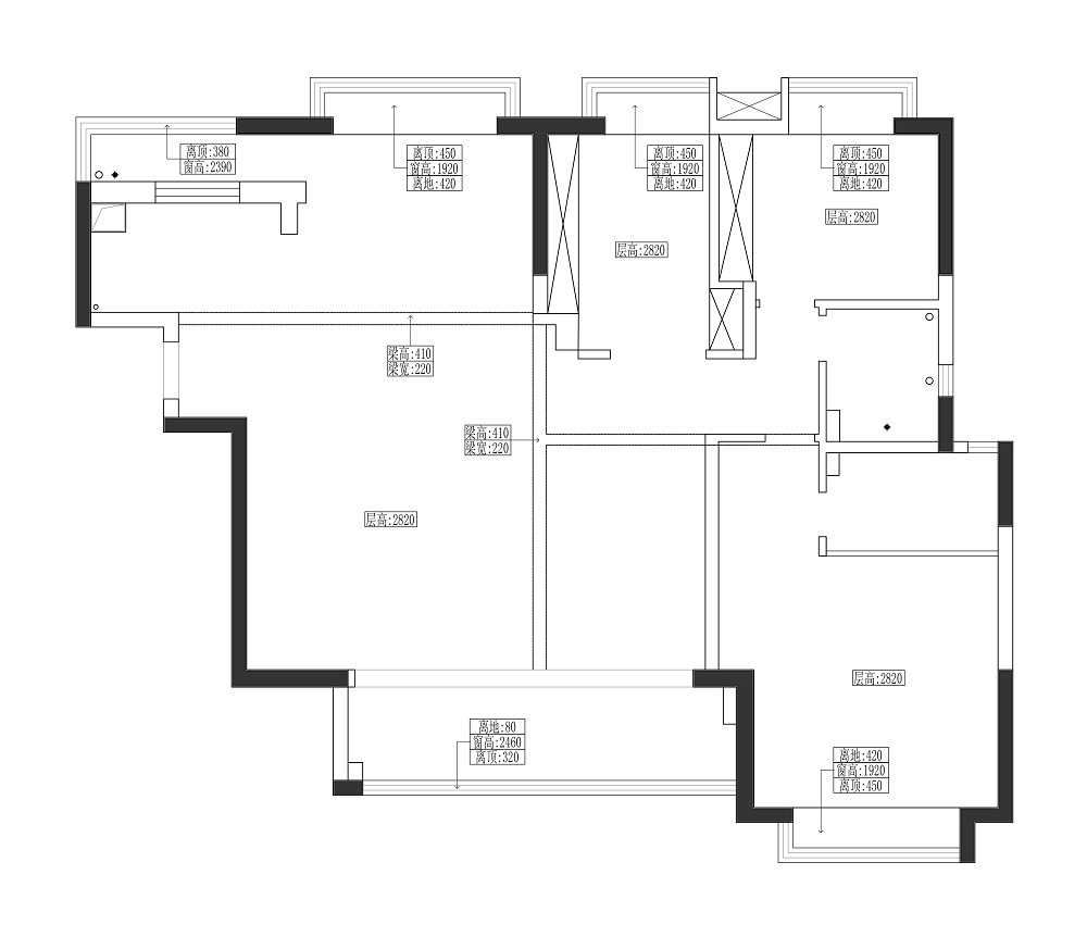 金色華府現(xiàn)代法式風(fēng)格實景裝修效果圖 金色華府現(xiàn)代法式風(fēng)格實景裝修效果圖