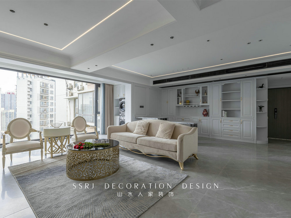 金色華府現(xiàn)代法式風(fēng)格實景裝修效果圖 金色華府現(xiàn)代法式風(fēng)格實景裝修效果圖