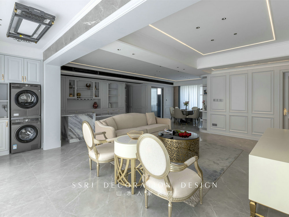 金色華府現(xiàn)代法式風(fēng)格實景裝修效果圖 金色華府現(xiàn)代法式風(fēng)格實景裝修效果圖