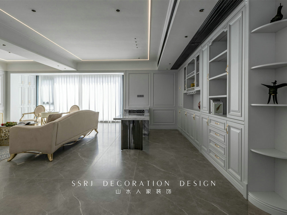 金色華府現(xiàn)代法式風(fēng)格實景裝修效果圖 金色華府現(xiàn)代法式風(fēng)格實景裝修效果圖