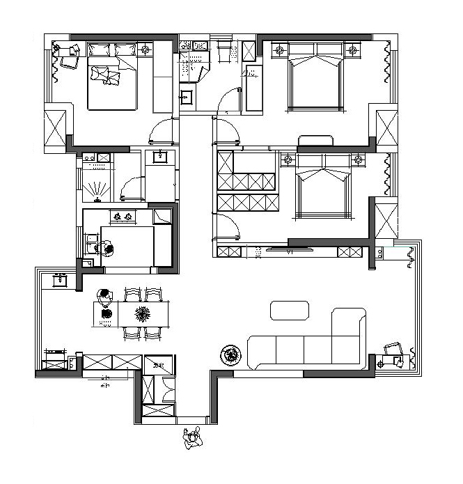 中建鉑公館現(xiàn)代風(fēng)格實(shí)景裝修效果圖 中建鉑公館現(xiàn)代風(fēng)格實(shí)景裝修效果圖