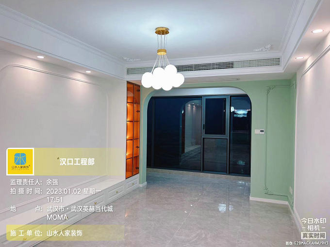 英赫當(dāng)代城MOMA6棟裝修工地竣工驗收