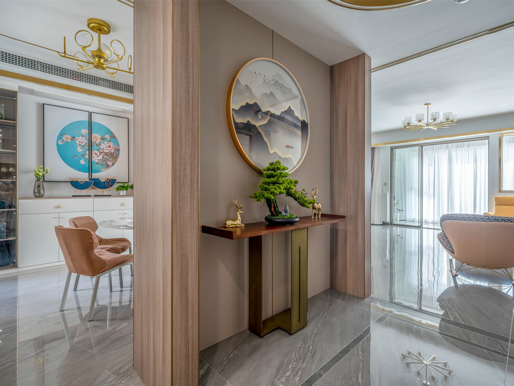 城投瀚城新中式風格裝修效果圖 城投瀚城新中式風格裝修效果圖