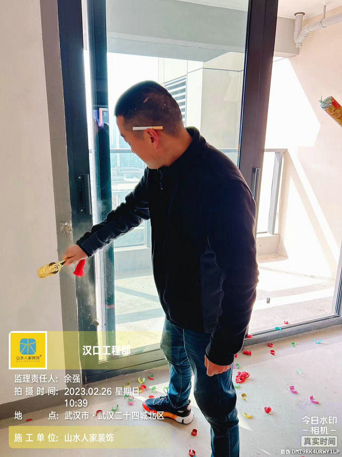 恭賀華潤(rùn)二十四城戴先生裝修開工大吉