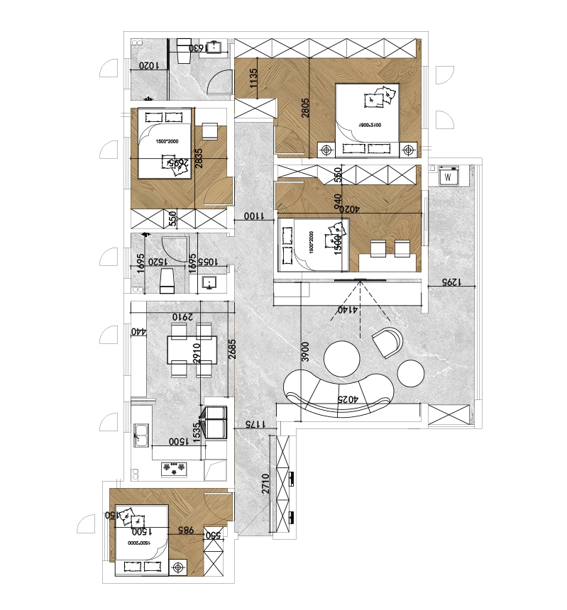 美好名流匯現(xiàn)代簡(jiǎn)約風(fēng)格裝修效果圖 美好名流匯現(xiàn)代簡(jiǎn)約風(fēng)格裝修效果圖