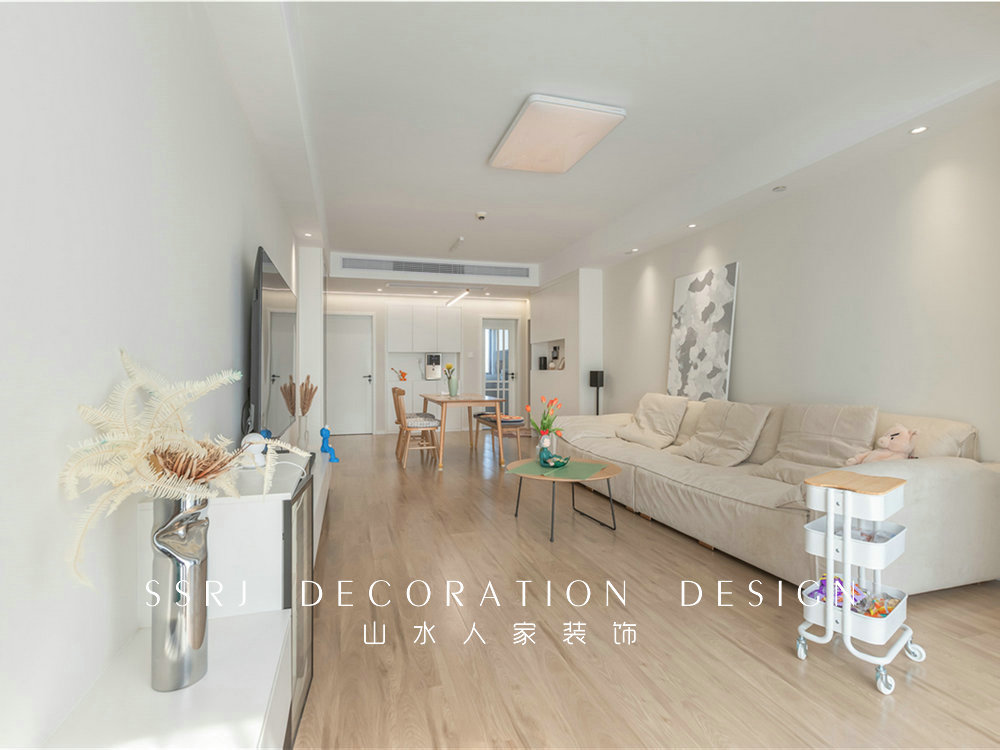 中建鉑公館128平現(xiàn)代簡(jiǎn)約風(fēng)格裝修效果圖