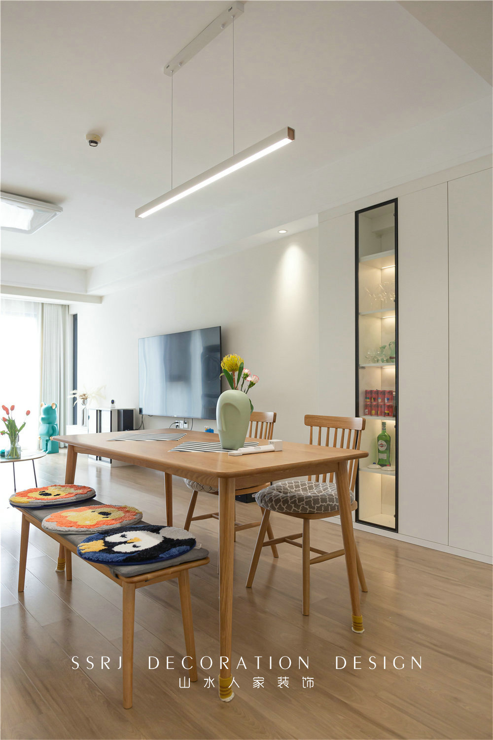 中建鉑公館128平現(xiàn)代簡(jiǎn)約風(fēng)格裝修效果圖