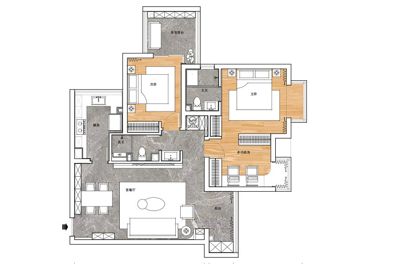 新長江廣場現(xiàn)代風格裝修效果圖 新長江廣場現(xiàn)代風格裝修效果圖