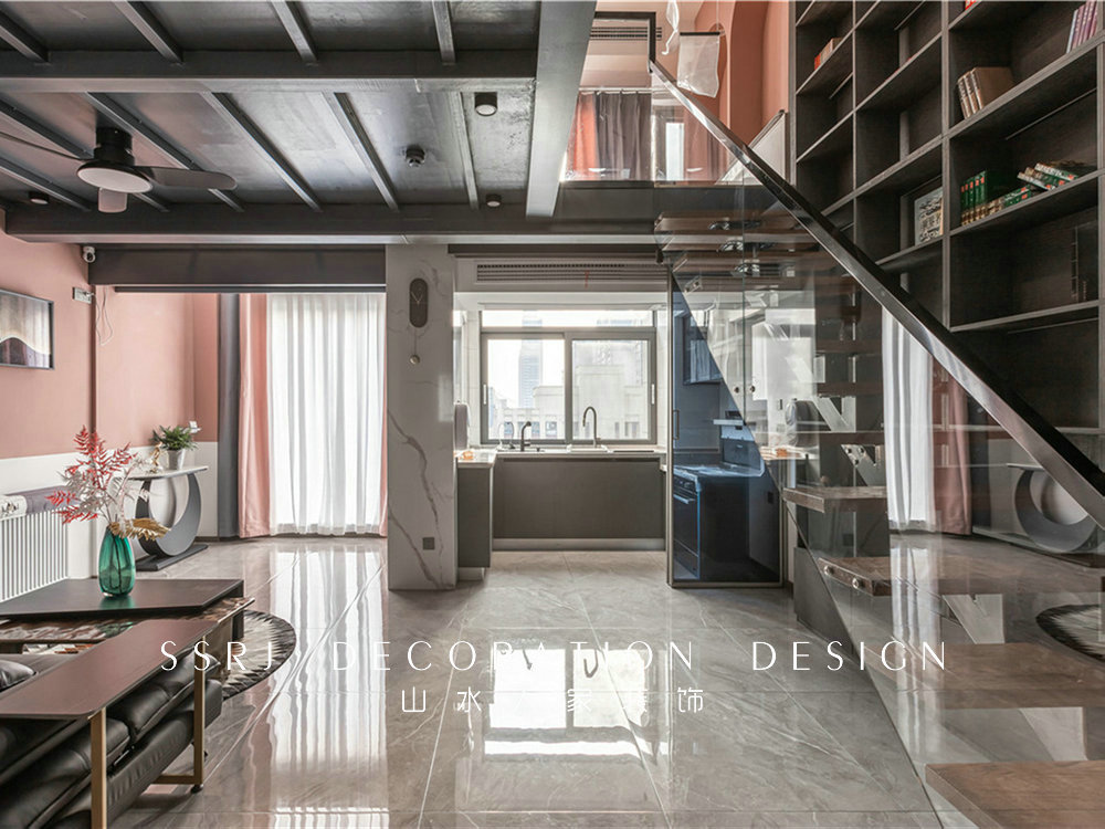 復地海上?，F(xiàn)代風格loft裝修效果圖