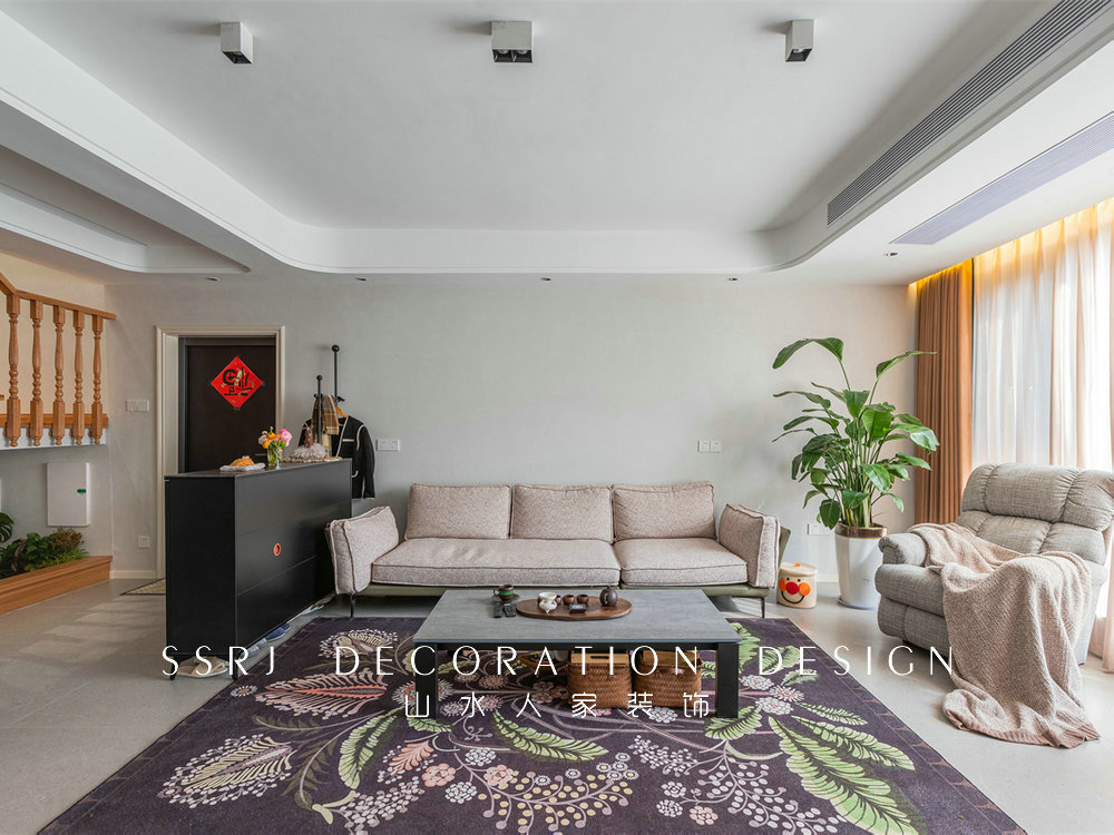 鏡湖園260平森系原木風(fēng)裝修效果圖 鏡湖園260平森系原木風(fēng)裝修效果圖