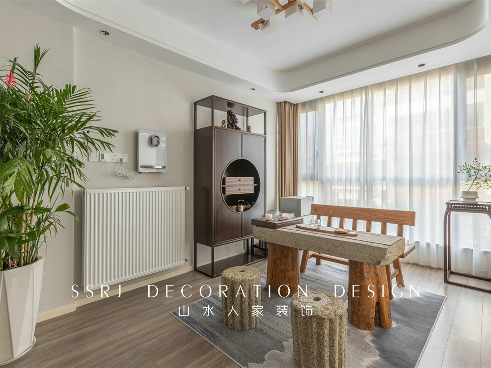 鏡湖園260平森系原木風(fēng)裝修效果圖 鏡湖園260平森系原木風(fēng)裝修效果圖