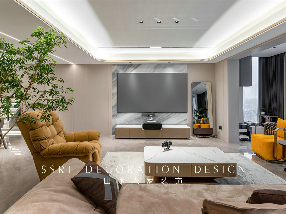 金地悅江時(shí)代220平復(fù)式現(xiàn)代風(fēng)格裝修效果圖 金地悅江時(shí)代220平復(fù)式現(xiàn)代風(fēng)格裝修效果圖