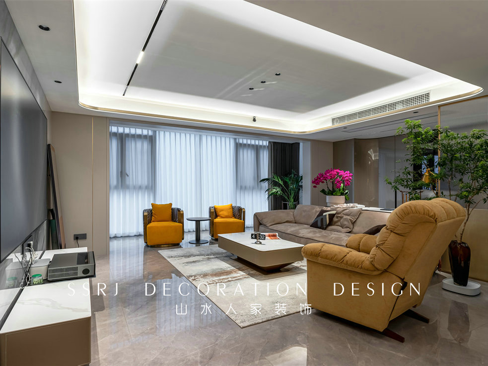 金地悅江時(shí)代220平復(fù)式現(xiàn)代風(fēng)格裝修效果圖 金地悅江時(shí)代220平復(fù)式現(xiàn)代風(fēng)格裝修效果圖