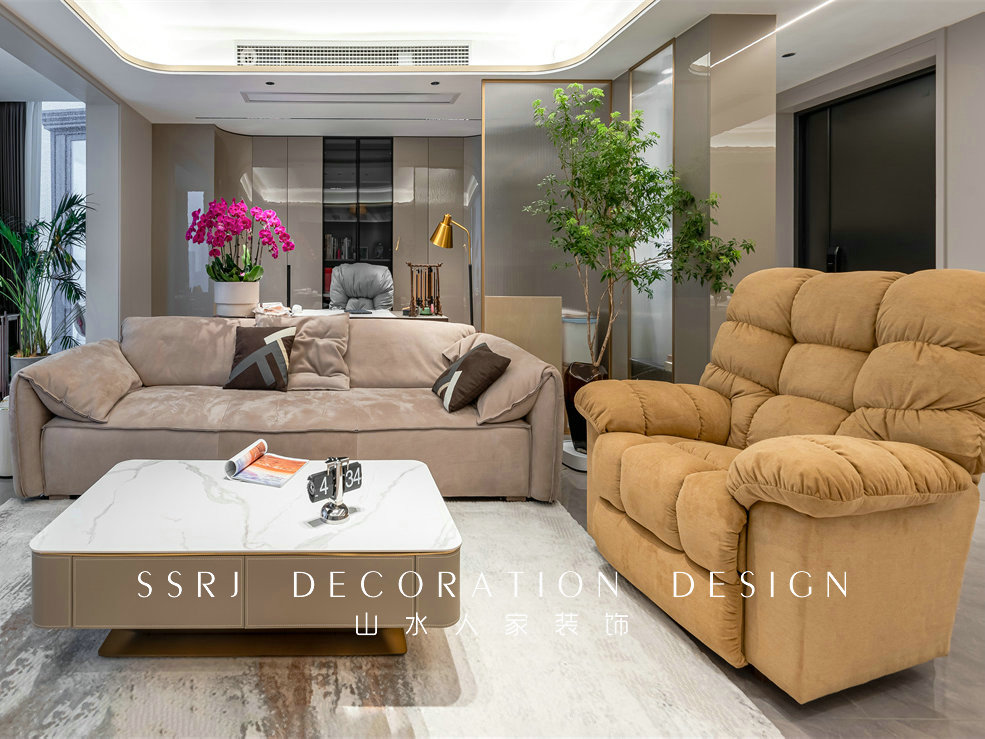 金地悅江時(shí)代220平復(fù)式現(xiàn)代風(fēng)格裝修效果圖 金地悅江時(shí)代220平復(fù)式現(xiàn)代風(fēng)格裝修效果圖