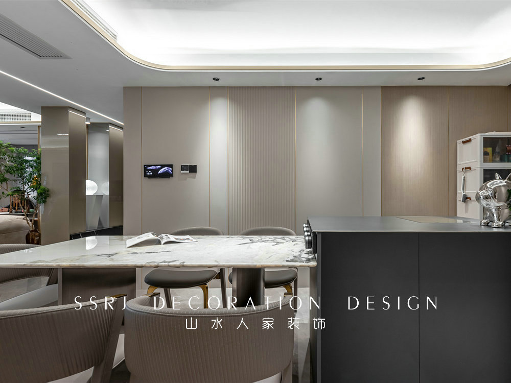 金地悅江時(shí)代220平復(fù)式現(xiàn)代風(fēng)格裝修效果圖 金地悅江時(shí)代220平復(fù)式現(xiàn)代風(fēng)格裝修效果圖