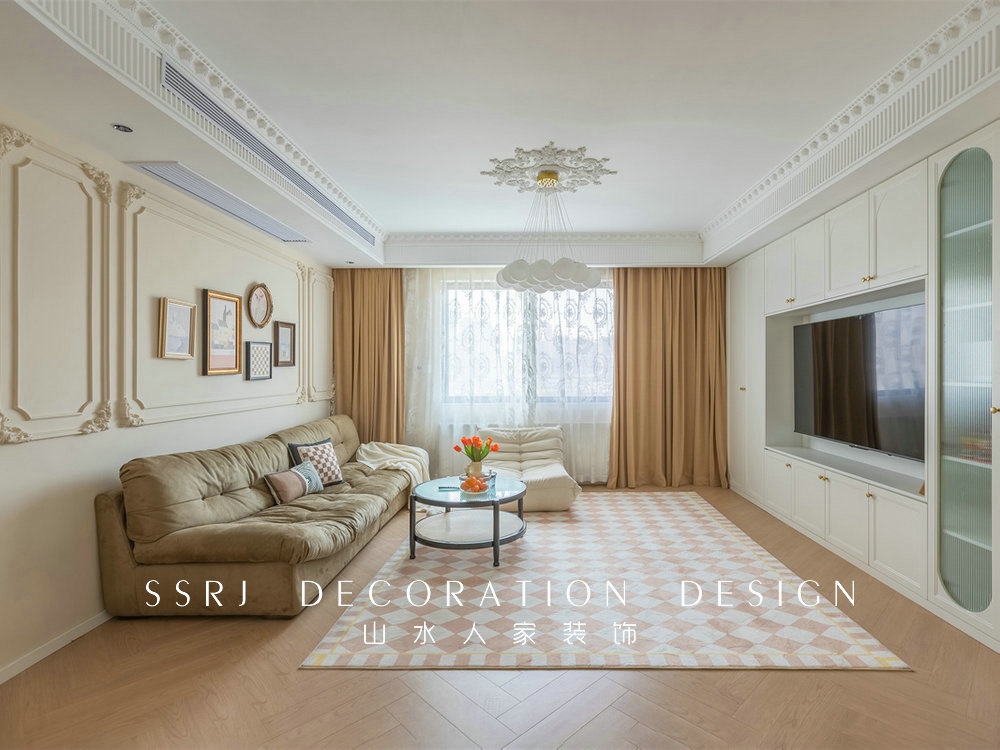 康橋小區(qū)法式奶油風(fēng)格裝修效果圖 康橋小區(qū)法式奶油風(fēng)格裝修效果圖