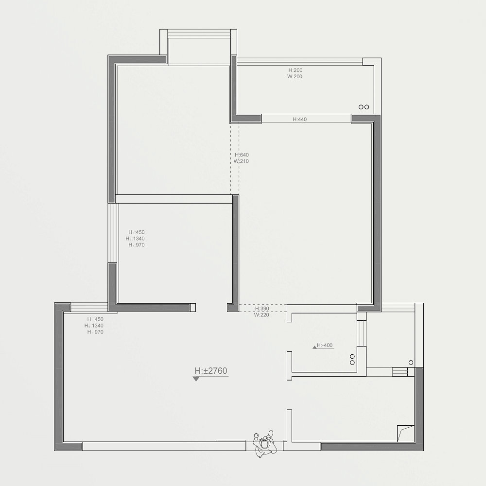 中建鉑公館102平極簡法式風(fēng)格裝修效果圖 中建鉑公館102平極簡法式風(fēng)格裝修效果圖