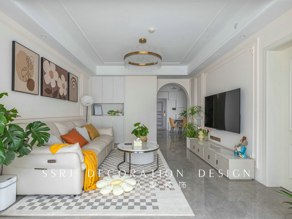 中建鉑公館102平極簡法式風(fēng)格裝修效果圖 中建鉑公館102平極簡法式風(fēng)格裝修效果圖