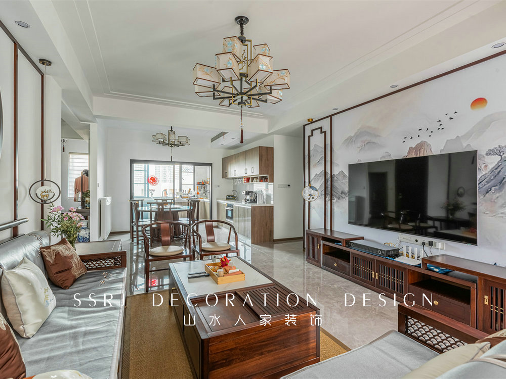 聯(lián)投光谷瑞園160平中式風格裝修效果圖 聯(lián)投光谷瑞園160平中式風格裝修效果圖