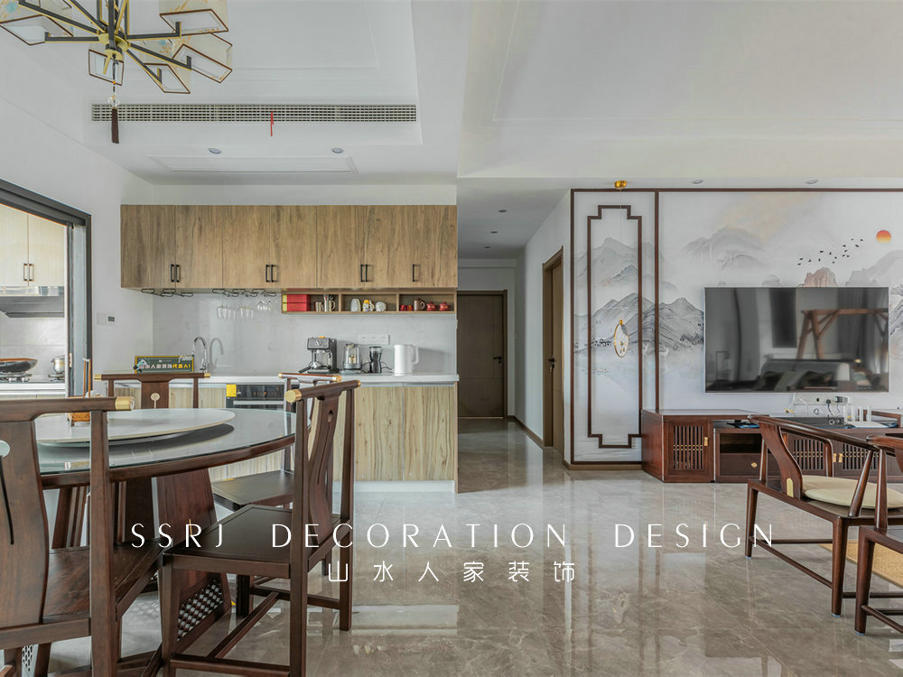 聯(lián)投光谷瑞園160平中式風格裝修效果圖 聯(lián)投光谷瑞園160平中式風格裝修效果圖