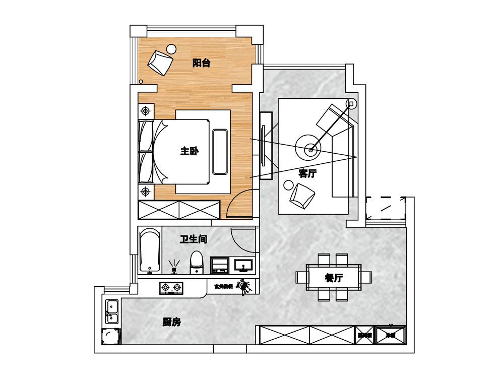 楊春湖景苑90平法式風格裝修效果圖 楊春湖景苑90平法式風格裝修效果圖