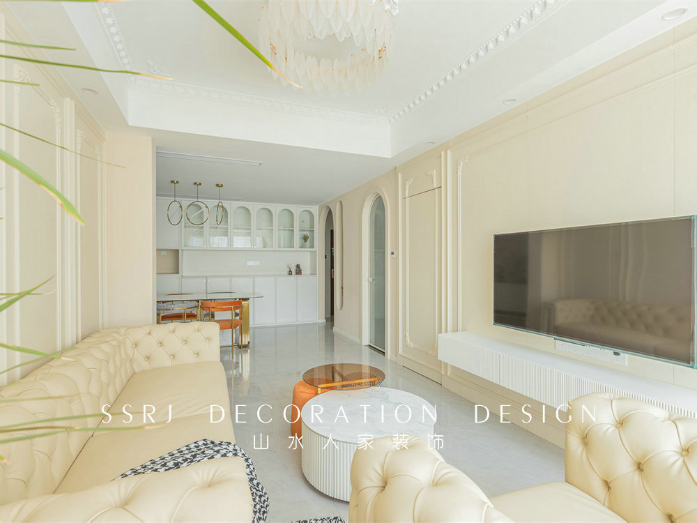 楊春湖景苑90平法式風格裝修效果圖 楊春湖景苑90平法式風格裝修效果圖