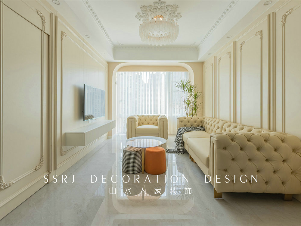 楊春湖景苑90平法式風格裝修效果圖 楊春湖景苑90平法式風格裝修效果圖