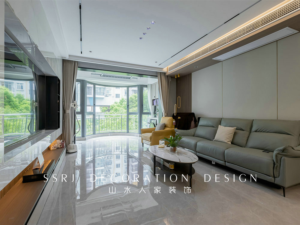 濱江苑140平現(xiàn)代風(fēng)格裝修效果圖 濱江苑140平現(xiàn)代風(fēng)格裝修效果圖