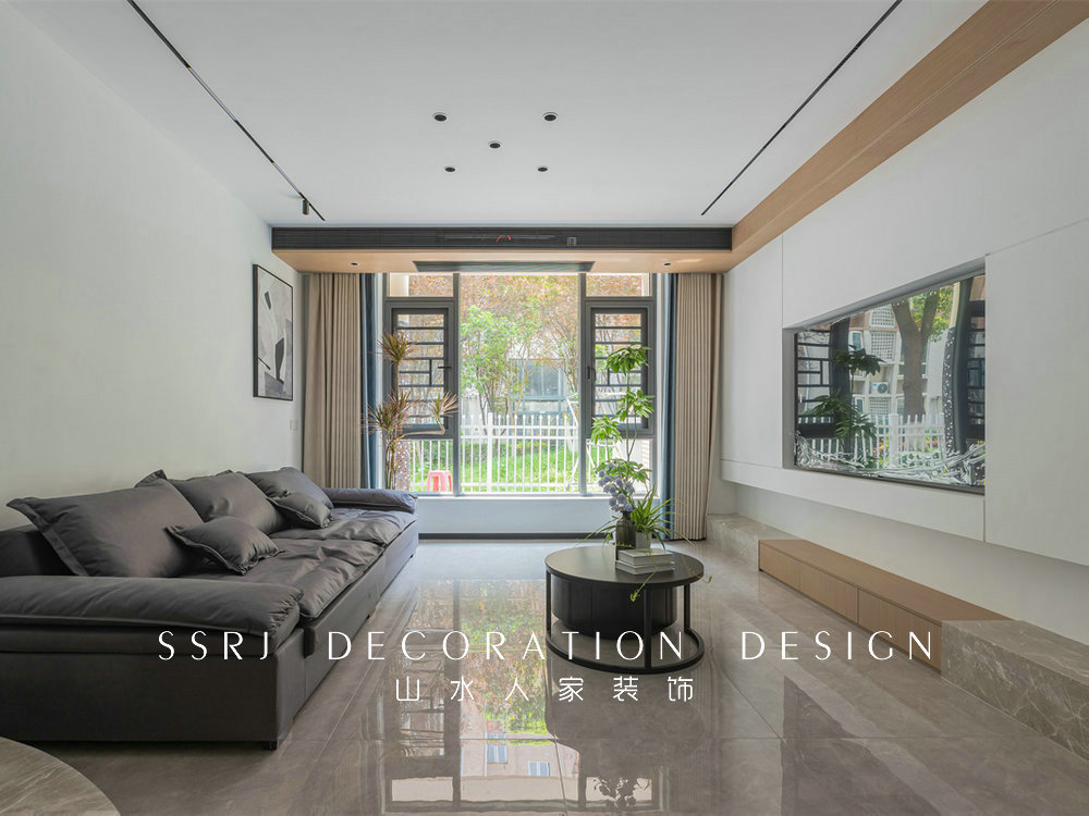 琴臺穎園124平現代風格裝修效果圖 琴臺穎園124平現代風格裝修效果圖