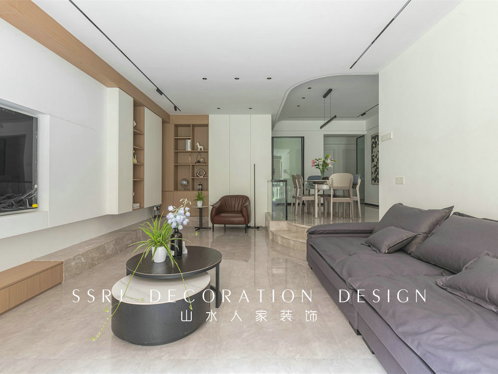 琴臺穎園124平現代風格裝修效果圖 琴臺穎園124平現代風格裝修效果圖