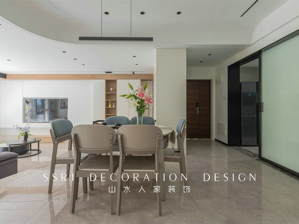 琴臺穎園124平現代風格裝修效果圖 琴臺穎園124平現代風格裝修效果圖