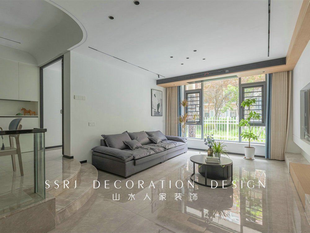 琴臺穎園124平現代風格裝修效果圖 琴臺穎園124平現代風格裝修效果圖