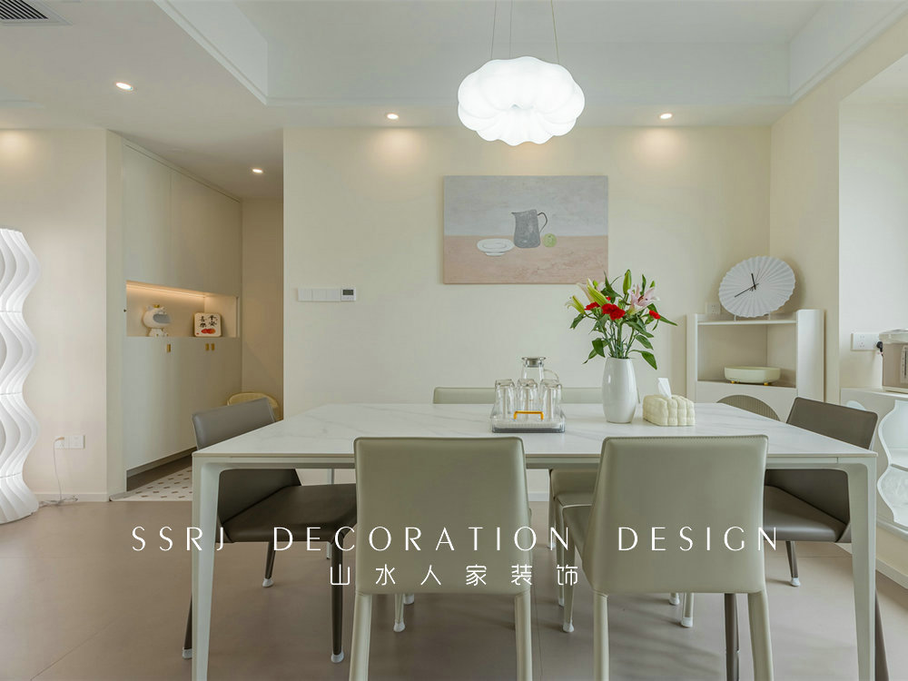 融創(chuàng)望江府133平現(xiàn)代簡約風格裝修效果圖