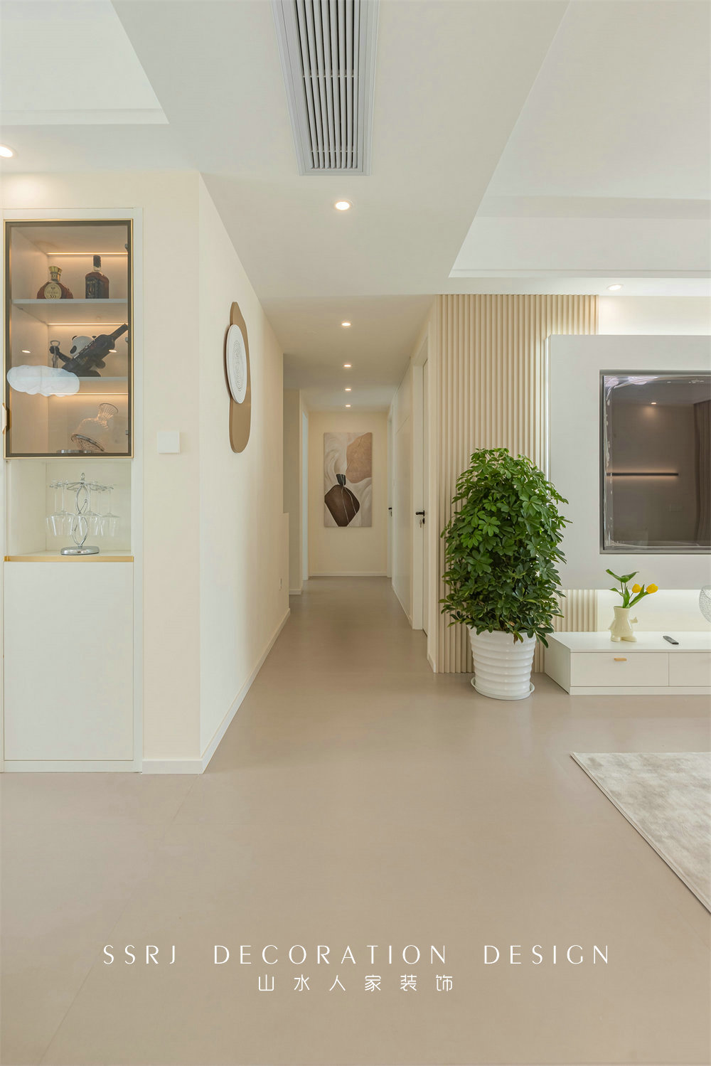 融創(chuàng)望江府133平現(xiàn)代簡約風格裝修效果圖