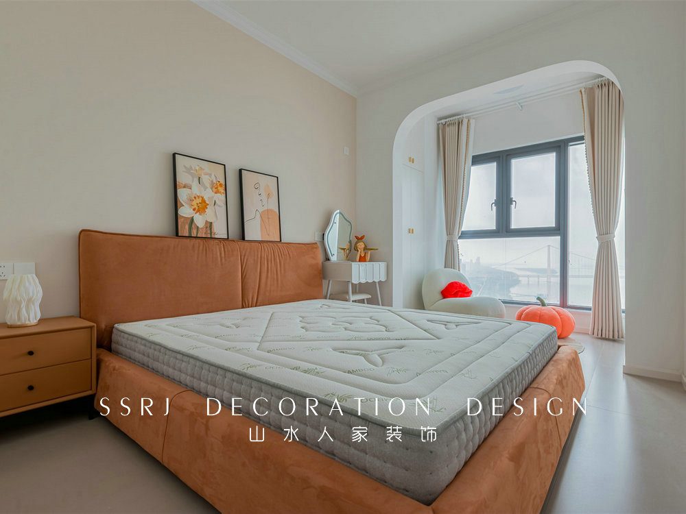 融創(chuàng)望江府133平現(xiàn)代簡約風格裝修效果圖