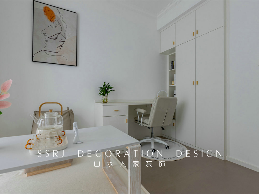 融創(chuàng)望江府133平現(xiàn)代簡約風格裝修效果圖