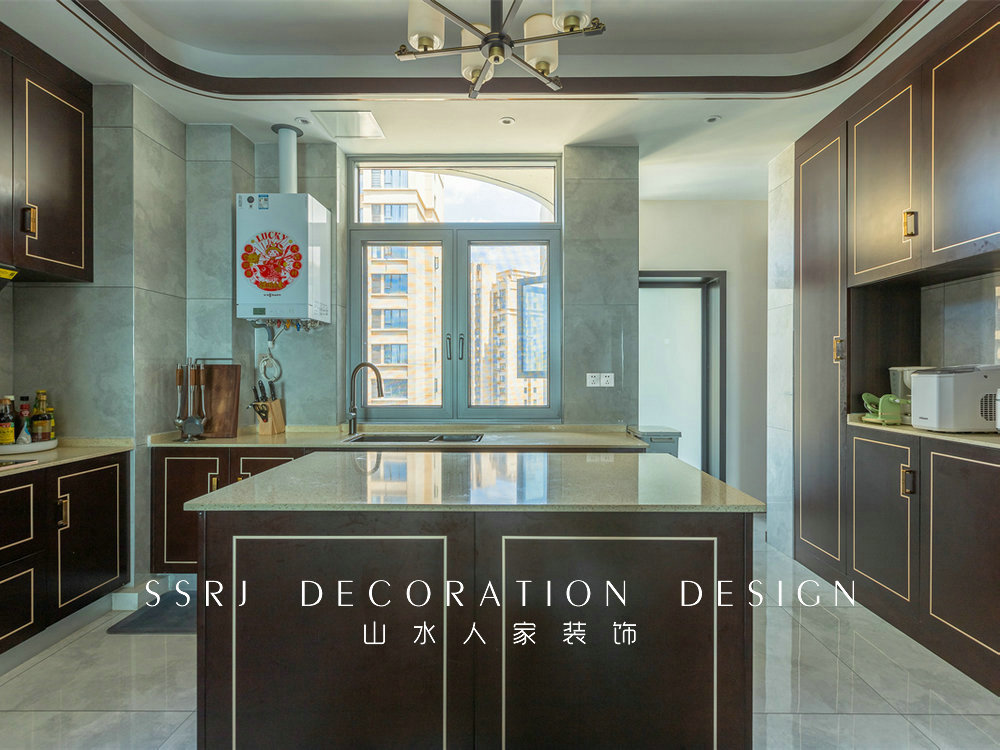 紐賓凱錦城280平新中式風格裝修效果圖